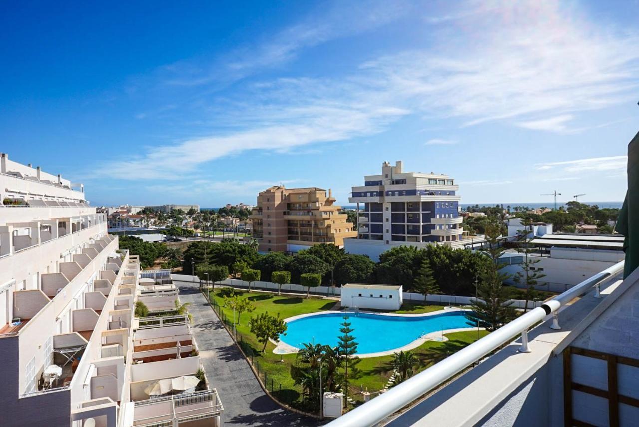 Bonito Apartamento Ideal Para Familias Con Piscina Y Pista De Padel En Roquetas Roquetas de Mar Exterior foto